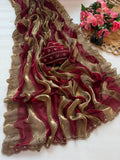 silk saree treading design